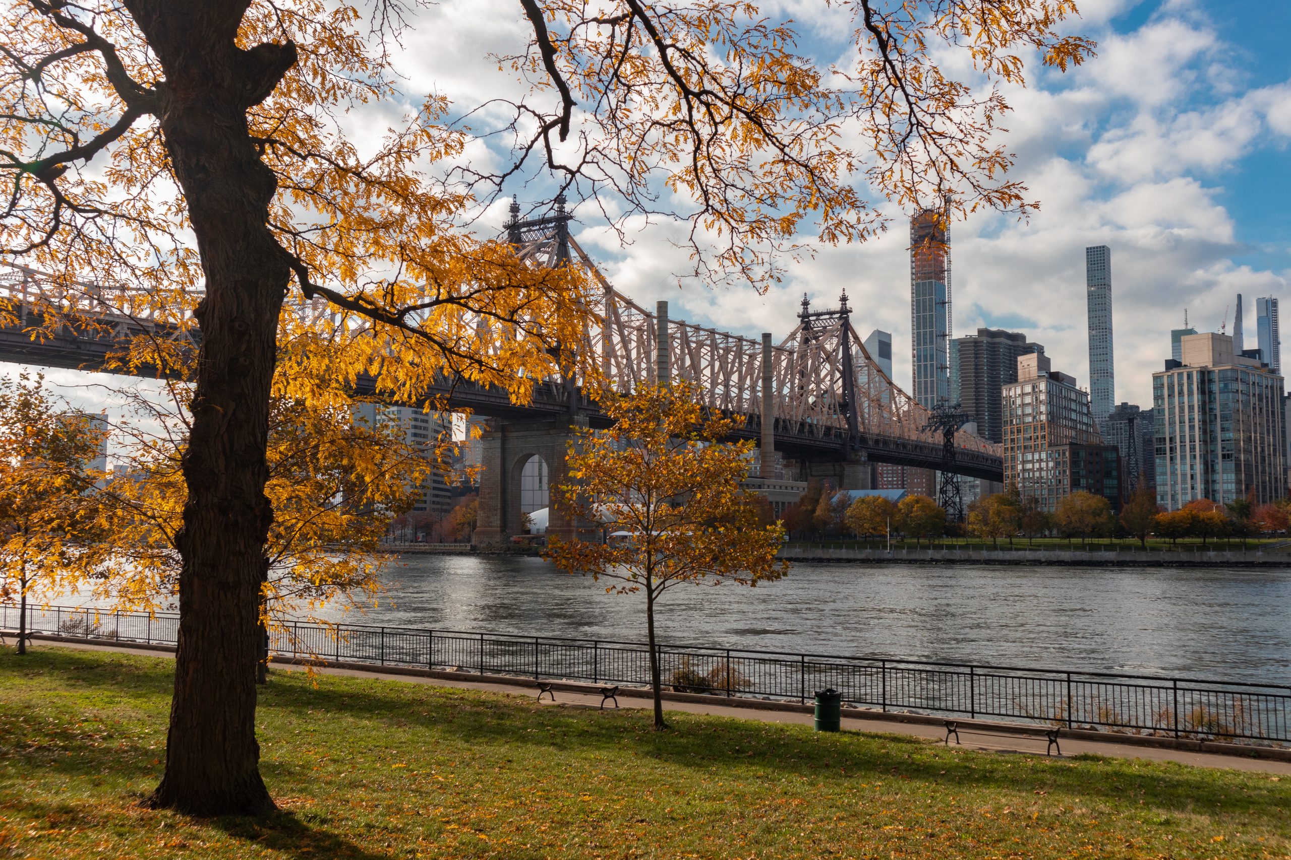 Queensboro Bridge in Autumn